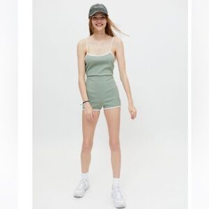 UO Sasha ribbed knit romper